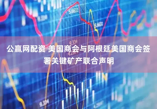 公赢网配资 美国商会与阿根廷美国商会签署关键矿产联合声明